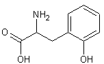 DL-o-络氨酸结构式