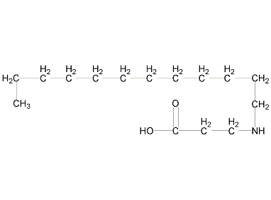 月桂氨基丙酸结构式