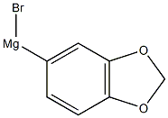 3,4-(甲二氧基)苯基溴化镁溶液结构式
