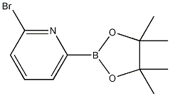 6-溴吡啶-2-硼酸频哪醇酯结构式