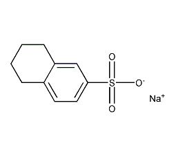5,6,7,8-四氢萘-2-磺酸钠结构式