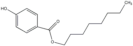 对羟基苯甲酸正辛酯结构式