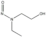 N-乙基-N-(2-羟乙基)亚硝胺结构式