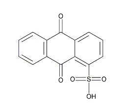 1-蒽醌磺酸结构式
