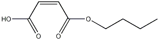 马来酸单丁酯结构式
