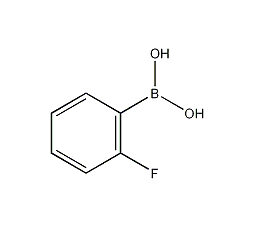 2-氟苯硼酸结构式