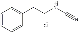 N-苄基氨基乙腈盐酸盐结构式