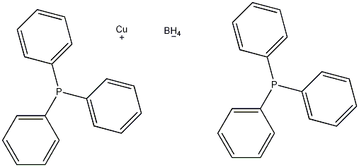 双(三苯基膦)硼氢化铜结构式