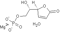 抗坏血酸磷酸镁水合物结构式