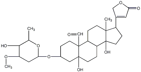 罗布麻苷结构式