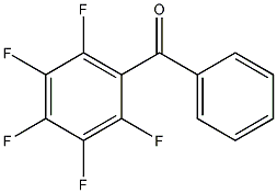 2,3,4,5,6-五氟苯甲酮结构式