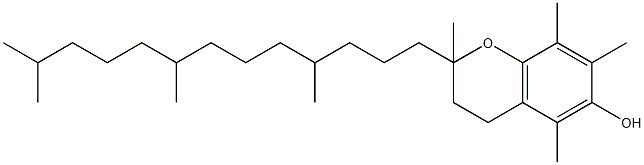 DL-α-生育酚结构式