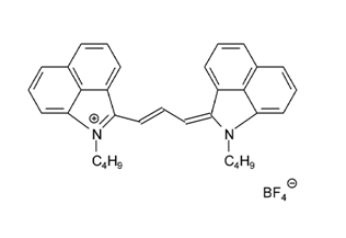 1-Butyl-2-[3-(1-butyl-1H-benzo[cd]indol-2-ylidene)-propenyl]-benzo[cd]indolium tetrafluoroborate