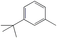 3-叔丁基甲苯结构式