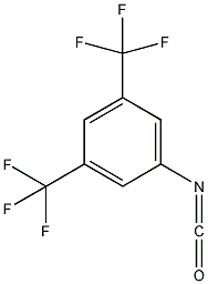 3,5-双(三氟甲基)异氰酸苯酯结构式