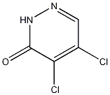 4,5-二氯哒嗪-3(2H)-酮结构式