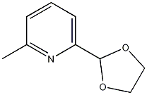 2-(1,3-二氧-2-基)-6-甲基吡啶结构式