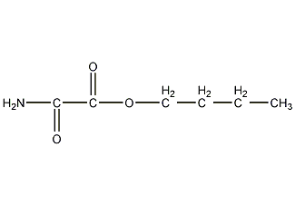 草氨酸丁酯结构式