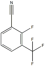2-氟-3-(三氟甲基)苯甲腈结构式