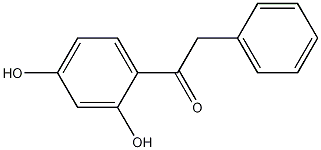 2',4'-二羟基-2-苯基苯乙酮结构式