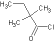 2,2-二甲基丁酰氯结构式