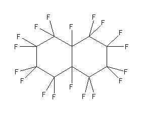 全氟萘烷结构式