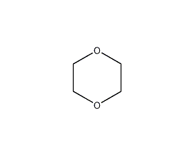 1,4-二氧六环结构式