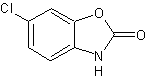 6-氯-2-苯并恶唑酮结构式