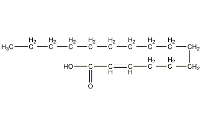 十六碳烯酸结构式