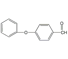 4-苯氧基苯甲醛结构式