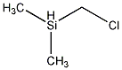 (氯甲基)二甲基乙基硅烷结构式