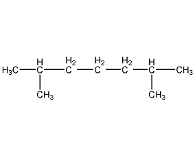 2,6-二甲基庚烷结构式