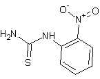 2-硝基苯基硫脲结构式
