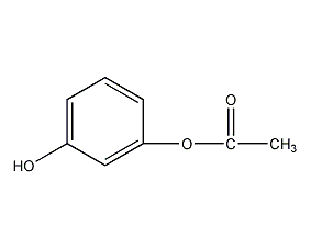 1,3-苯二醇单乙酸酯结构式
