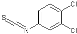异硫氰酸3,4-二氯苯酯结构式