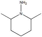 1-氨基-2,6-二甲基哌啶结构式