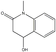 4-羟基-1-甲基-2-喹啉结构式