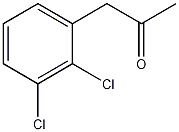 2,3-双氯苯基丙酮结构式