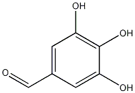 3,4,5-三羟基苯甲醛结构式