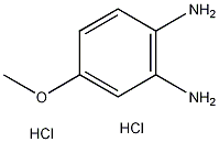 4-甲氧基-1,2-二氨基苯二盐酸盐结构式