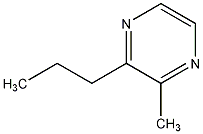 2-甲基-3-正丙基吡嗪结构式