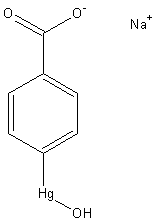 4-(Hydroxymercury)benzoic acid sodium salt
