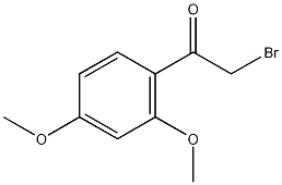 2-溴-2',4'-二甲氧基苯乙酮结构式