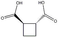 反式-1,2-环丁二酸结构式