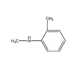 N-甲基邻甲苯胺结构式