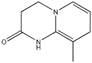 9-甲基-3,4-二氢-2H-吡啶并嘧啶-2-酮结构式