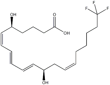 20-三氟白细胞三烯B4结构式