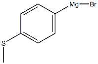 4-硫代苯甲醚溴化镁结构式