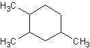 1,2,4-三甲基环己烷结构式