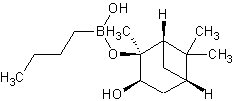 n-Butylboronic acid (1S,2S,3R,5S)-(+)-2,3-pinanediol ester结构式
